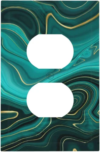Miniatura 112 de Placa de cubierta de tomacorriente con diseño de mariposa, placas decorativas de pared, 1 gang, cubiertas de enchufes eléctricos, placa frontal Arte