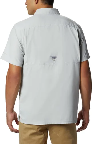 Miniatura 4 de Columbia Camisa PFG Slack Tide Camp para hombre Gris (Cool Grey)