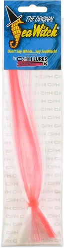 Miniatura 80 de C&H Lures Señuelos de Pesca Sea Witch - Originales Desde 1959, Faldas de Nylon Revelan Cabeza con Peso, 15 Colores, 8 Pesos de Cabeza, Señuelo