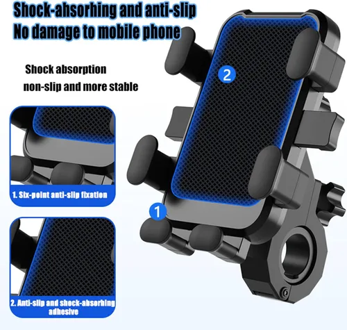 Miniatura 4 de Soporte de teléfono para motocicleta Harley Pan America 1250, soporte de teléfono para bicicleta, soporte para teléfono celular de motocicleta