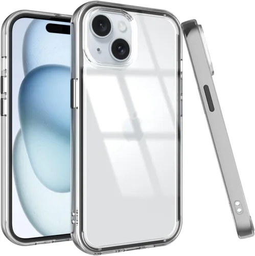 Miniatura 28 de Puxicu Funda acrílica 2 en 1 para iPhone 11 Pro, antiamarilleo, protección de grado militar, funda delgada a prueba de caídas para iPhone 11 Pro
