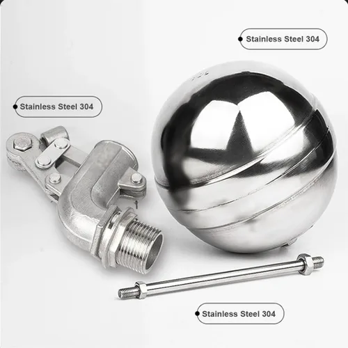 Miniatura 3 de 1pcs Adjustable Floating Ball Valve, 304 Stainless Steel Elbow Float Valve, Water Level Controller For Water Tank Towers(1/2inch)