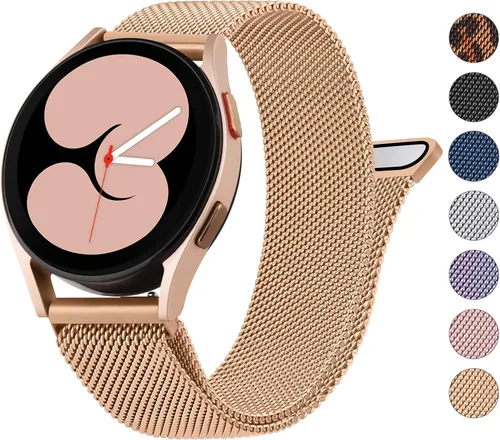 Miniatura 11 de Wanme Correa de repuesto para Samsung Galaxy Watch 4 de 1.575 in y 1.732 in, Galaxy Watch 4 Classic de 1.654 in y 1.811 in, para mujeres y hombres