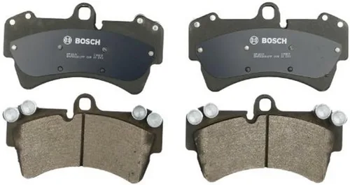 BOSCH BP1014 QuietCast Juego de pastillas de freno de disco semimetálico de primera calidad - Compatible con Audi Q7 seleccionado; Porsche Cayenne;