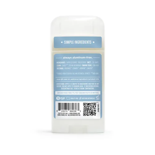 Miniatura 8 de HUMBLE BRANDS - Desodorante sin aluminio de fórmula original. Control de olores de larga duración con bicarbonato de sodio y aceites esenciales