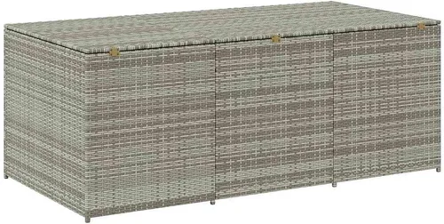 Miniatura 8 de vidaXL Cofre de almacenamiento para patio, caja de terraza con tapa, armario de patio, baúl de almacenamiento para cojines de exterior, almohadas