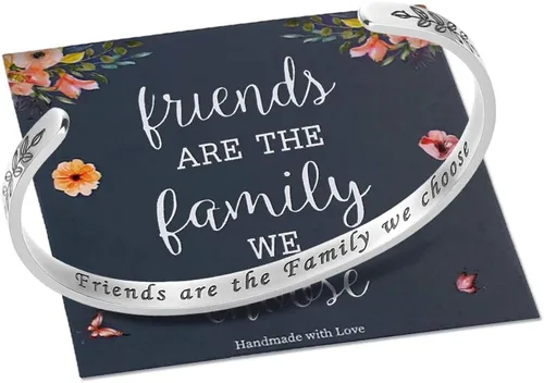 M MOOHAM Pulseras para mujeres y niñas, pulsera de mantra divertida, regalos de joyería inspiradora para mejor amiga, mamá, hija, hijo, hermana,