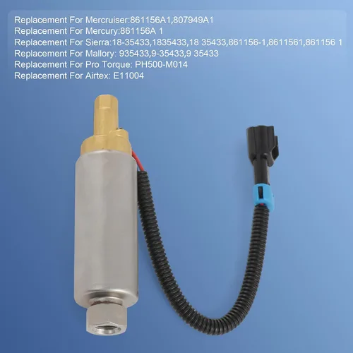 Miniatura 3 de Bomba eléctrica de alta presión 861156A1 PH500-M014 de repuesto para Mercruiser EFI MPI V6 V8 305 350 454 502 4.3 5.0 5.7 7.4 8.2 motores marinos