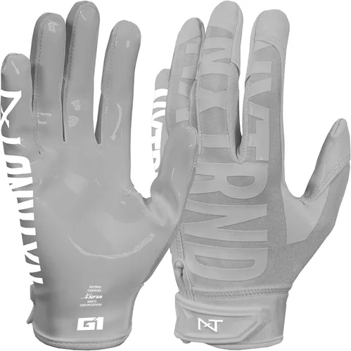 Miniatura 16 de Nxtrnd G1 Pro - Guantes de fútbol americano para hombre, guantes de receptor pegajosos para adultos
