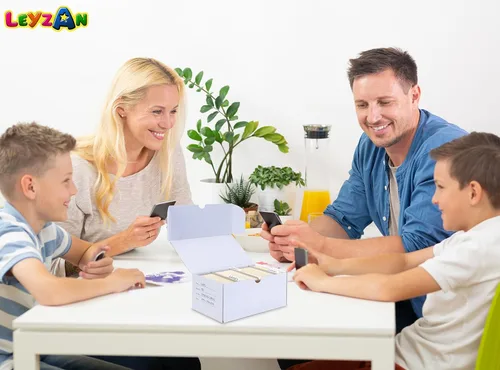 Miniatura 2 de Caja de almacenamiento de tarjetas coleccionables, paquete de 8 • Caja de almacenamiento de cartón corrugado de 1000 unidades con divisores