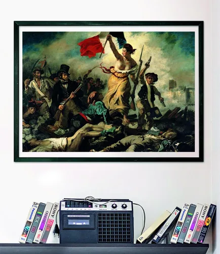 Miniatura 6 de Clementoni - 39549 - Colección Museum Puzzle Louvre - Delacroix, Libertad guiando a la gente - 1000 piezas - Hecho en Italia - Rompecabezas