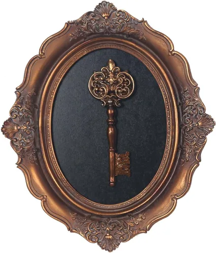 Miniatura 7 de S-MANTIS Escultura de Pared Vintage, Arte de Pared de Frontón Antiguo para Pasillo, Pájaro Pintado a Mano con Exquisitos Detalles de Alas y Plumas