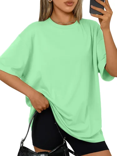 Miniatura 115 de Trendy Queen - Camisetas de entrenamiento de moda para mujer, camisetas atléticas de manga corta para verano y primavera, disponibles en tallas