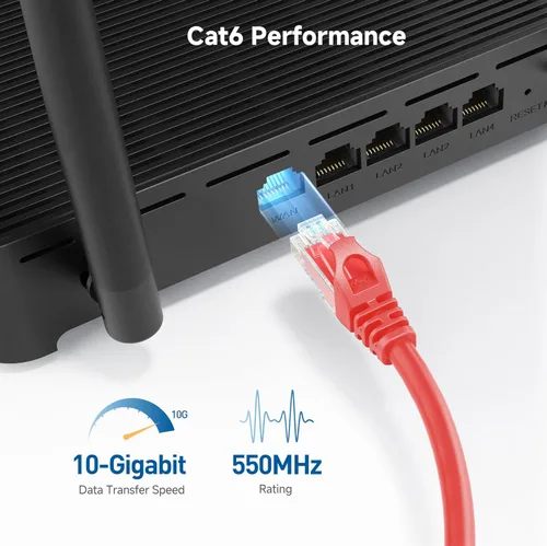 Miniatura 3 de Cable ethernet Cable Matters sin enganchones Cat6 (cable Cat6, cable Cat 6)