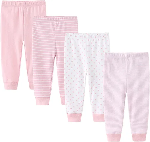 Miniatura 4 de MAMIMAKA Newborn Layette Gift Set 27-Piece Baby Girl Clothes Bodysuits Pants Essentials and Accessories 0-6Months