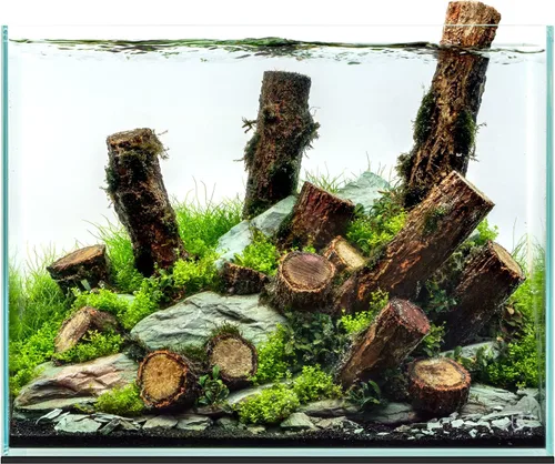Miniatura 30 de UNS Acuario Ultra Claro Sin Borde - 25.6GAL 97.2L - 23.62x14.17x17.71 60x36x45 CM, Grosor de Vidrio de 6mm, Incluye Alfombrilla Nivelante