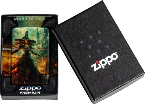Miniatura 9 de Zippo Encendedores míticos 540 Mago de Fuego de Latón Rodado