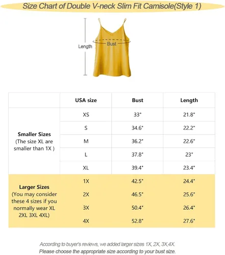 Miniatura 2 de Wantschun - Camisola de satén de seda para mujer, camiseta, blusa, cuello en V, tirantes de tipo espagueti, XXS-4XL