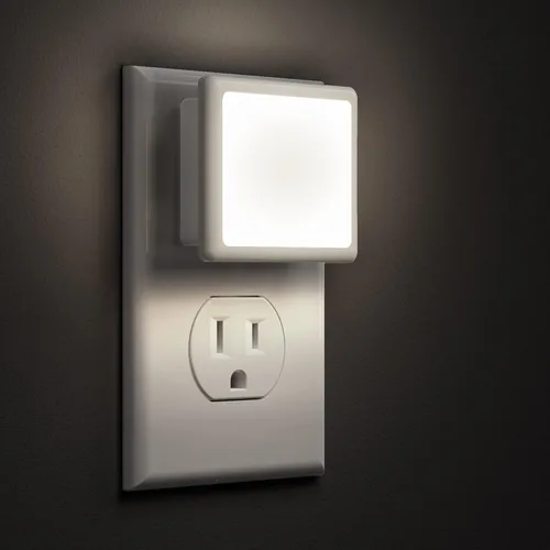 Miniatura 2 de L LOHAS LED 3CCT - Luces nocturnas enchufables a la pared, paquete de 2, luz nocturna enchufable de 0.3 W, del atardecer al amanecer, luz nocturna