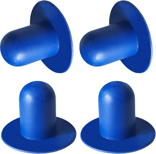 Miniatura 6 de Tapones de piscina para piezas de accesorios de piscina sobre el suelo, enchufe de retorno de piscina, tapón de agujero de repuesto, negro/azul