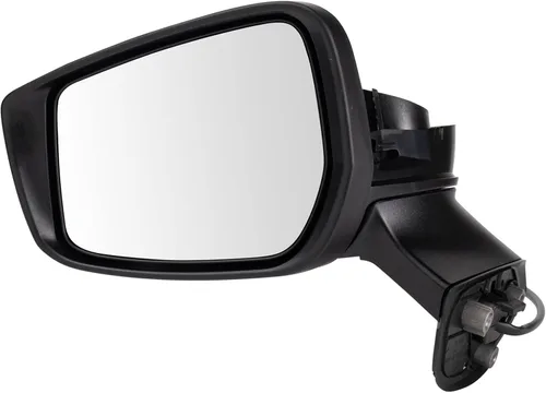 Miniatura 23 de TRQ Espejo plegable con calefacción eléctrica del lado del conductor con indicador de punto ciego pintura a juego negro liso compatible con Kia