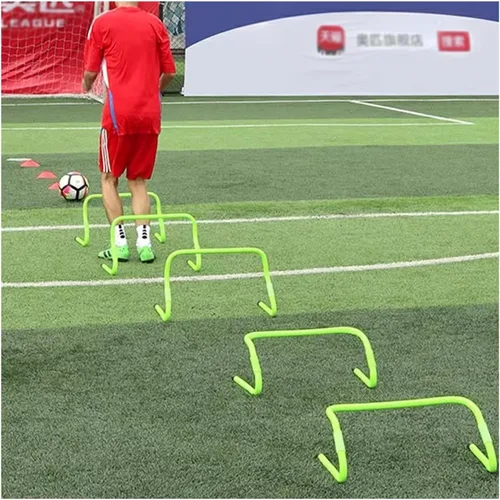 YXXSDP obstáculos de entrenamiento de velocidad escolar, juego de tren de obstáculos de agilidad profesional compacto, equipo de práctica deportiva