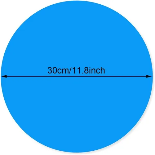 Miniatura 2 de Puntos circulares de borrado en seco, paquete de 12 calcomanías de mesa para pizarra blanca, calcomanías de pared extraíbles, para el hogar
