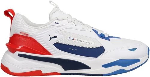 PUMA Hombres BMW MMS R-Fast Lace Up Zapatillas Zapatos Casual - Blanco