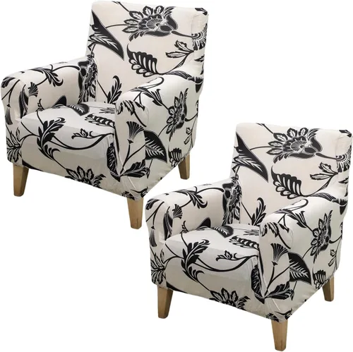 Miniatura 80 de HAOYONG - Funda elástica de terciopelo para silla de banquete, fundas para sillas de 1 pieza, fundas para sillones de sofá, funda suave para sillón