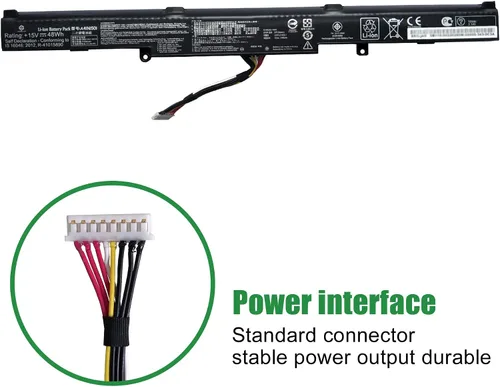 Miniatura 3 de A41N1501 - Batería de repuesto para portátil Asus Rog G752VW GL752 GL752JW GL752V GL752VLM GL752VW GL752VW-DH74 GL752VWM N552 N552V N552VW N552VX
