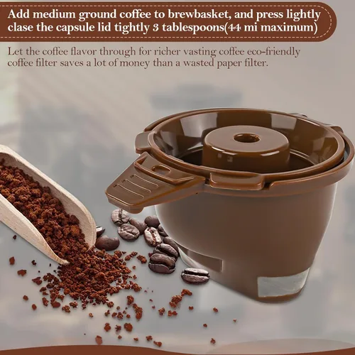 Miniatura 5 de ChangTa - Cesta de café molido de una sola porción para Hamilton Beach Flex Brew piezas de repuesto 49974 49975 49976 49979 49957 49954 49947 49940