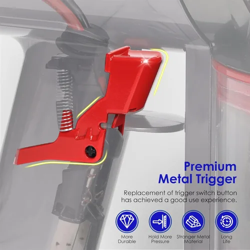 Miniatura 3 de Interruptor de gatillo metálico V7 V8 mejorado compatible con accesorios de reparación de aspiradoras Dyson V7 V8, piezas de repuesto de botón