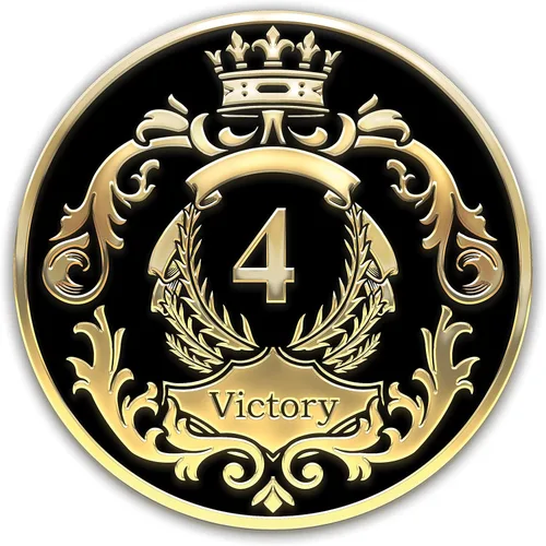 Miniatura 13 de Galileo® The Victory Crown - Moneda AA Medallón Alcohólico Anónimo Moneda de sobriedad de 1 a 10 años Regalo AA The Royal Collection