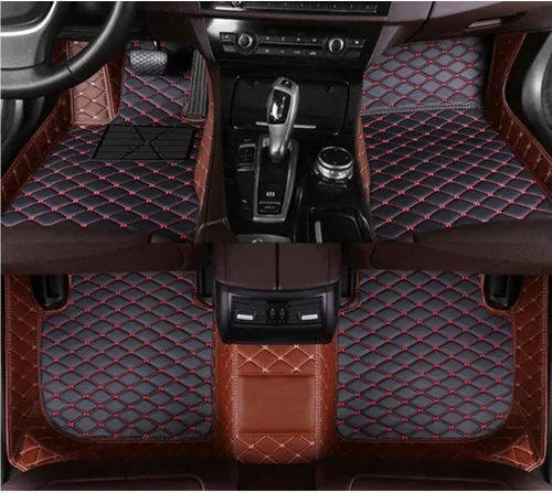 Miniatura 13 de MAEVEN Alfombrillas de cuero personalizadas para automóvil, compatibles con sedanes, autos deportivos, SUV, camiones, protección de cobertura