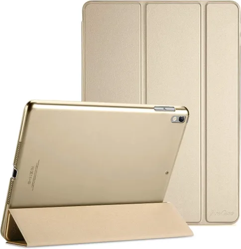 Miniatura 26 de ProCase Funda Inteligente para iPad Air de 10,5" 3ª Generación 2019 / iPad Pro 2017, Funda Delgada con Soporte con Parte Trasera Translúcida Negro