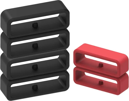 Miniatura 7 de Anillos de cierre de repuesto compatibles con correas de Apple Watch de 1.496 in, 1.575 in, 1.614 in, 1.654 in, 1.732 in, 1.772 in, 1.772 in, 1.772