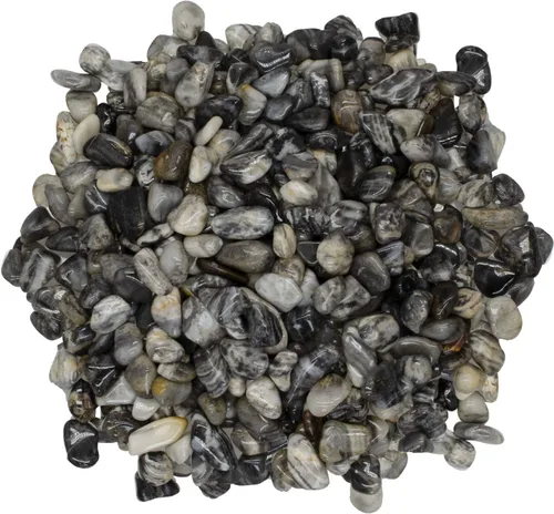 Miniatura 10 de Piedras de ágata mixta de 1 libra de África - 0.40 a 0.60 pulgadas promedio - Rocas pulidas para artes y manualidades, reiki, wicca y mucho más.