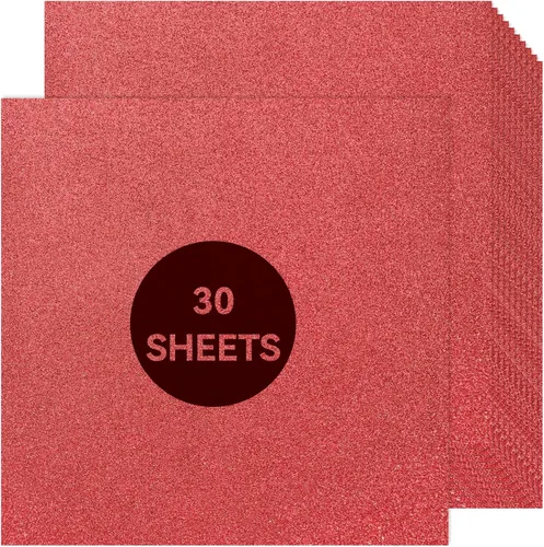 Miniatura 6 de Cartulina negra con purpurina de 12 x 12 pulgadas, papel para Cricut, tarjeta gruesa para hacer tarjetas, álbumes de recortes, manualidades