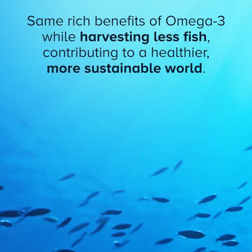 Miniatura 8 de Qunol Complejo avanzado de krill y aceite de pescado Omega 3, 10 veces mejor biodisponibilidad, dosis de una píldora, 250 mg de EPA y DHA, apoya