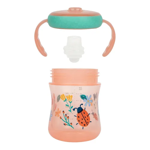 Miniatura 2 de The First Years - Vaso para beber con boquilla suave - Taza de entrenamiento para niños pequeños durante más de 6 meses -Con asas y tapa a prueba