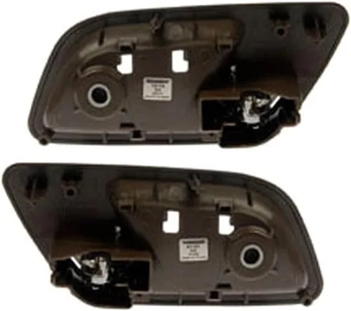 Miniatura 2 de TRQ Juego de 2 manijas de puerta interior trasera cromada y cachemira para Chevy GMC