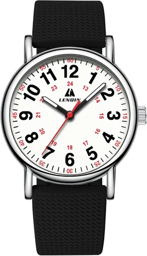 Miniatura 12 de LN LENQIN Reloj de mujer, analógico de cuarzo, impermeable, relojes de señora para mujer, fáciles de leer, relojes de pulsera para mujer con correa
