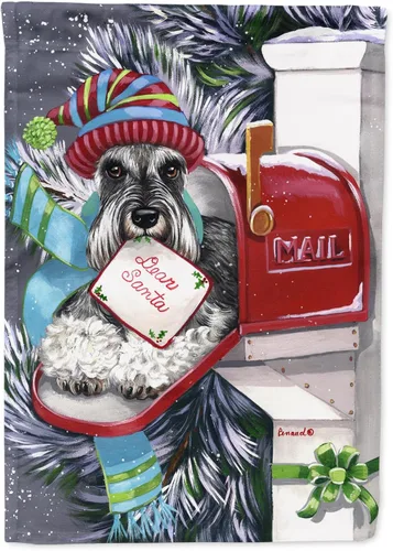 Miniatura 218 de Caroline's Treasures PPP3097CHF - Pijama de Navidad con diseño de bulldog francés para colgar en la pared, poliéster, tamaño de casa, multicolor