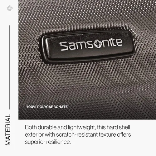 Miniatura 5 de Samsonite Omni PC - Maleta extensible rígida, plateado