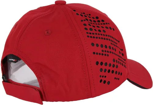 Miniatura 7 de Dodge Sombrero bordado SRT Hellcat Performance con protección UV y absorción de humedad para hombre Gorra de papá, Rojo/Negro