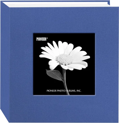 Pioneer 100 - Álbum de fotos con cubierta de tela de bolsillo, color azul cielo
