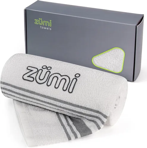 Miniatura 8 de Zumi MINI - Toalla de viaje de campamento 100% algodón, pequeña, ultraligera, de secado rápido, altamente absorbente, suave y suave para la piel