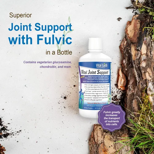 Miniatura 5 de Vital Earth Suplemento líquido de apoyo para las articulaciones, paquete de 2 – Glucosamina, condroitina, MSM Plus ácido hialurónico, boswellia
