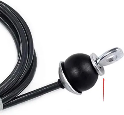 Miniatura 2 de Cable de repuesto para gimnasio, cuerda de alambre de acero, entrenamiento de fuerza para polea de gimnasio en casa, accesorios de máquina
