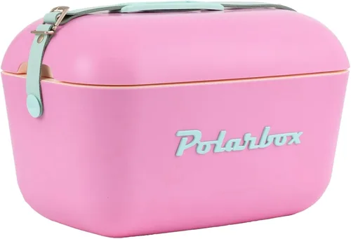 Miniatura 20 de Retro Beach Cooler Vintage Picnic Lunch Box Bag Portable Cooler Travel Camping Senderismo 90s Style Ice Chest